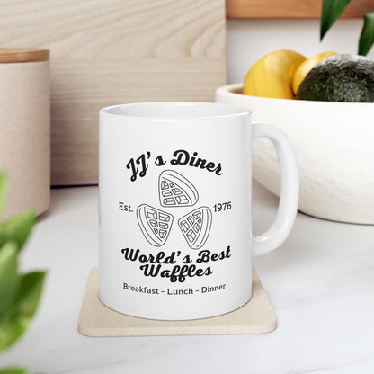 jj's diner coffee mug