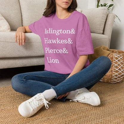 Emma M. Lion Character Names - Book Lovers Softstyle T-Shirt