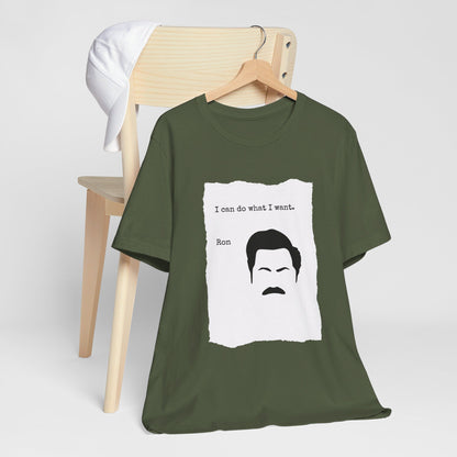 Ron Swanson Permit - Parks & Rec T-shirt