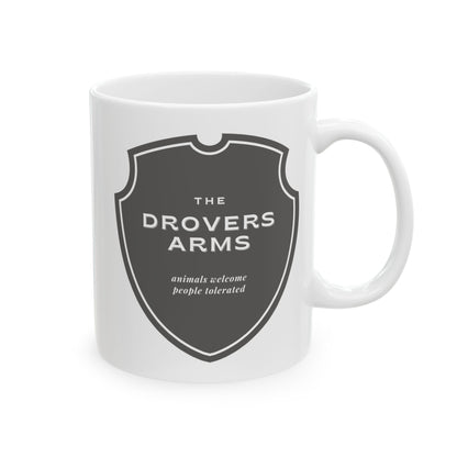 The Drovers Arms (Gray) - All Creatures Great and Small Coffee Mug