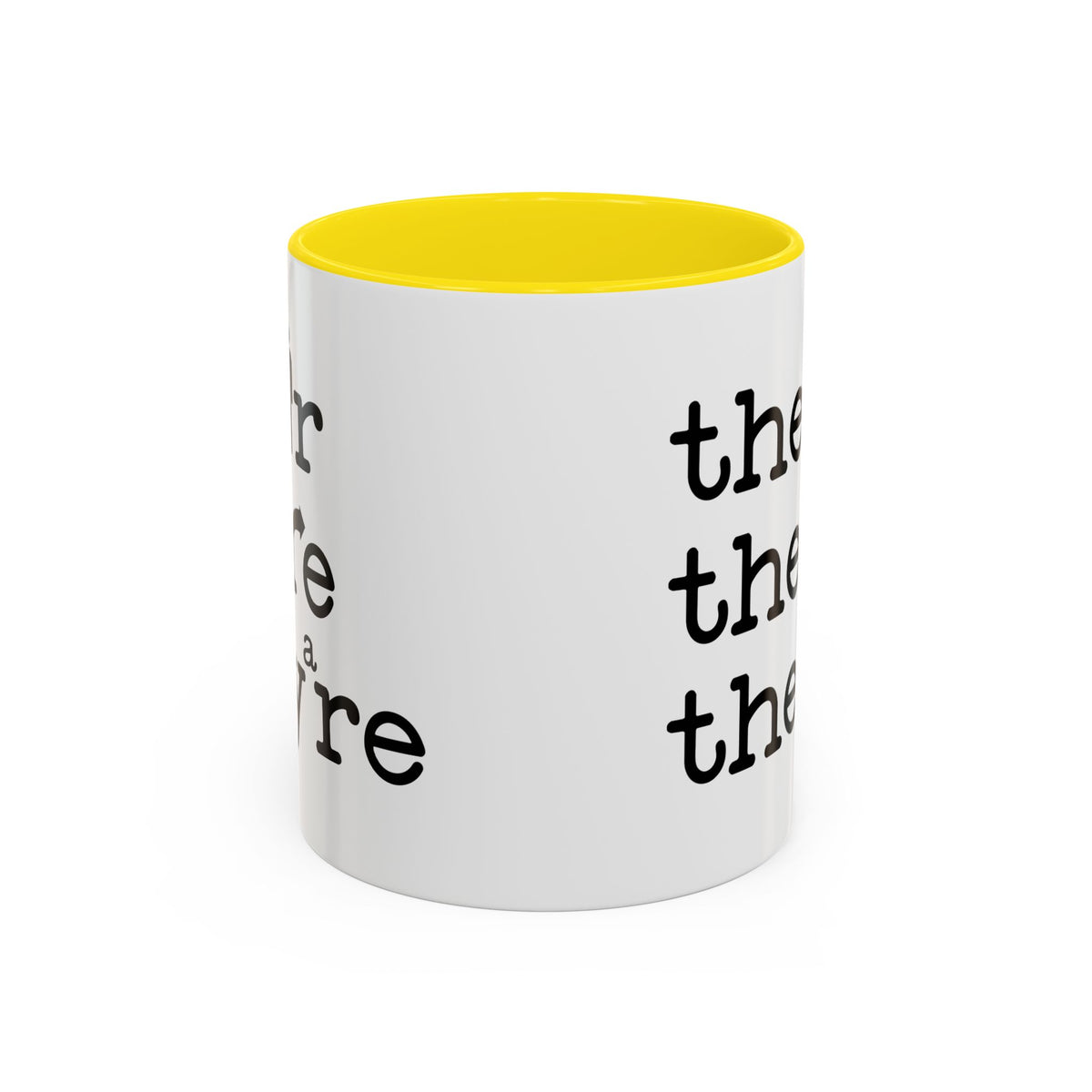 Their, There, They're Coffee Mug