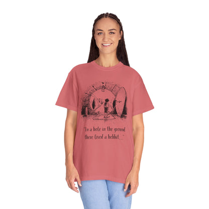 In a Hole in the Ground There Lived a Hobbit - The Lord of The Rings T-shirt