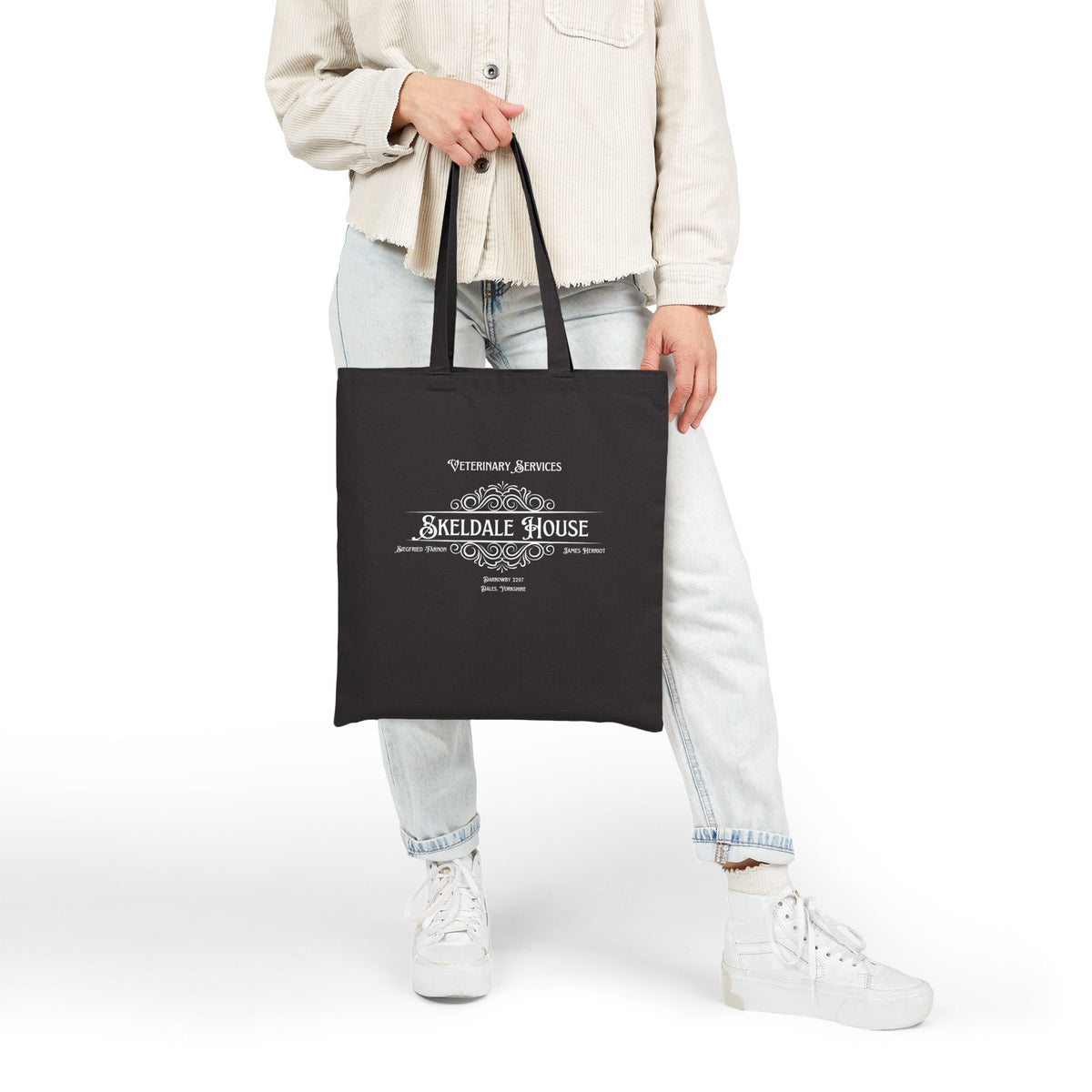 Skeldale House Canvas Tote Bag - All Creatures Great and Small