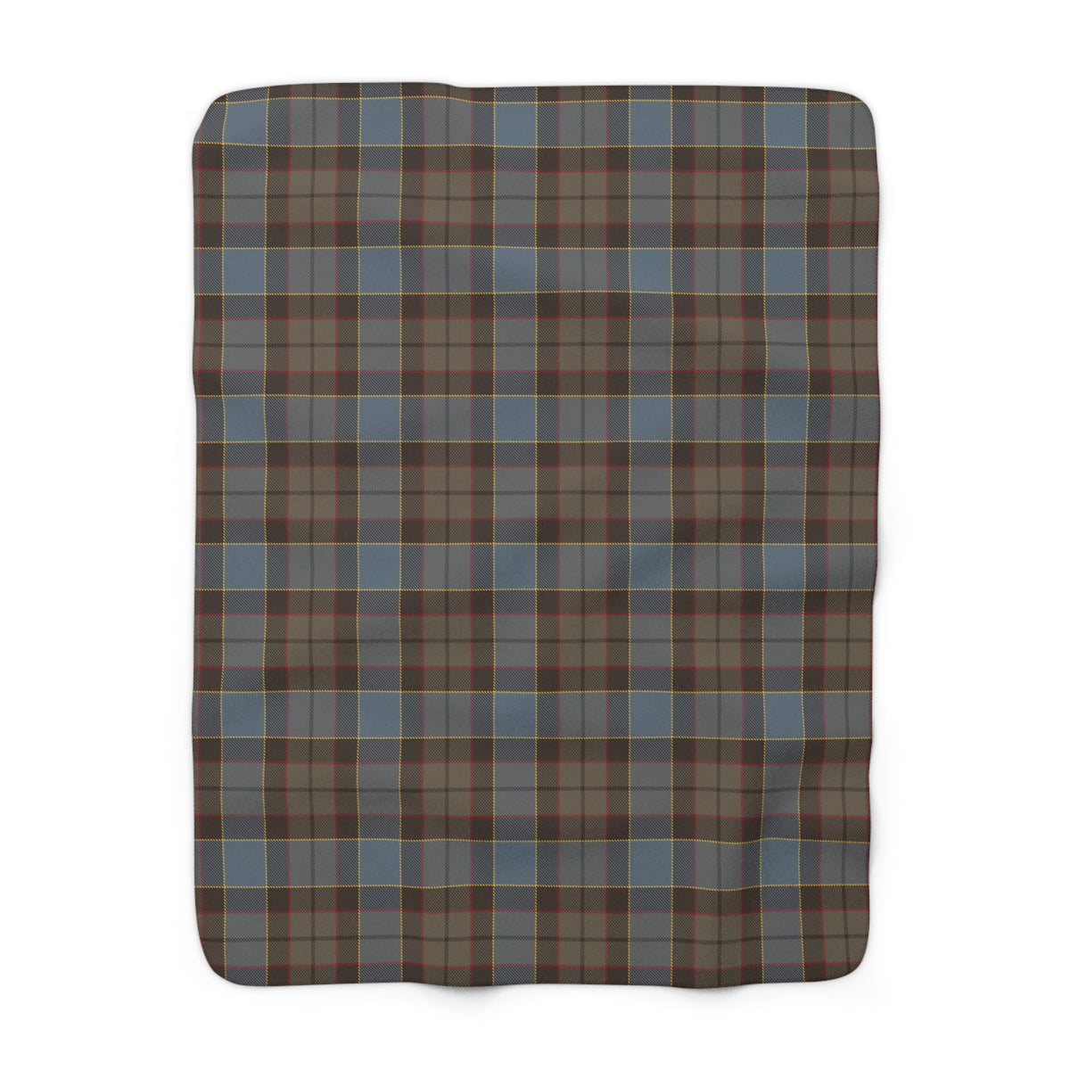 Outlander Fraser Tartan Sherpa Blanket