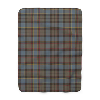 Outlander Fraser Tartan Sherpa Blanket