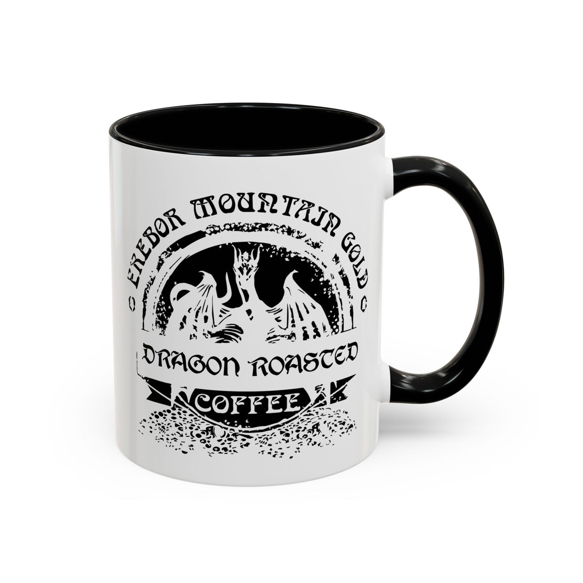 Erebor Mountain Dragon Roasted - The Hobbit Coffee Mug