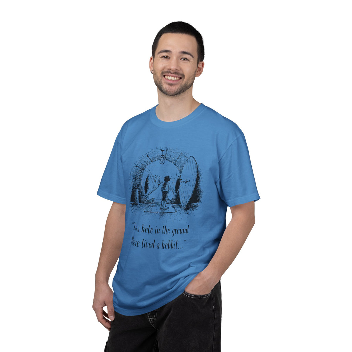 In a Hole in the Ground There Lived a Hobbit - The Lord of The Rings T-shirt