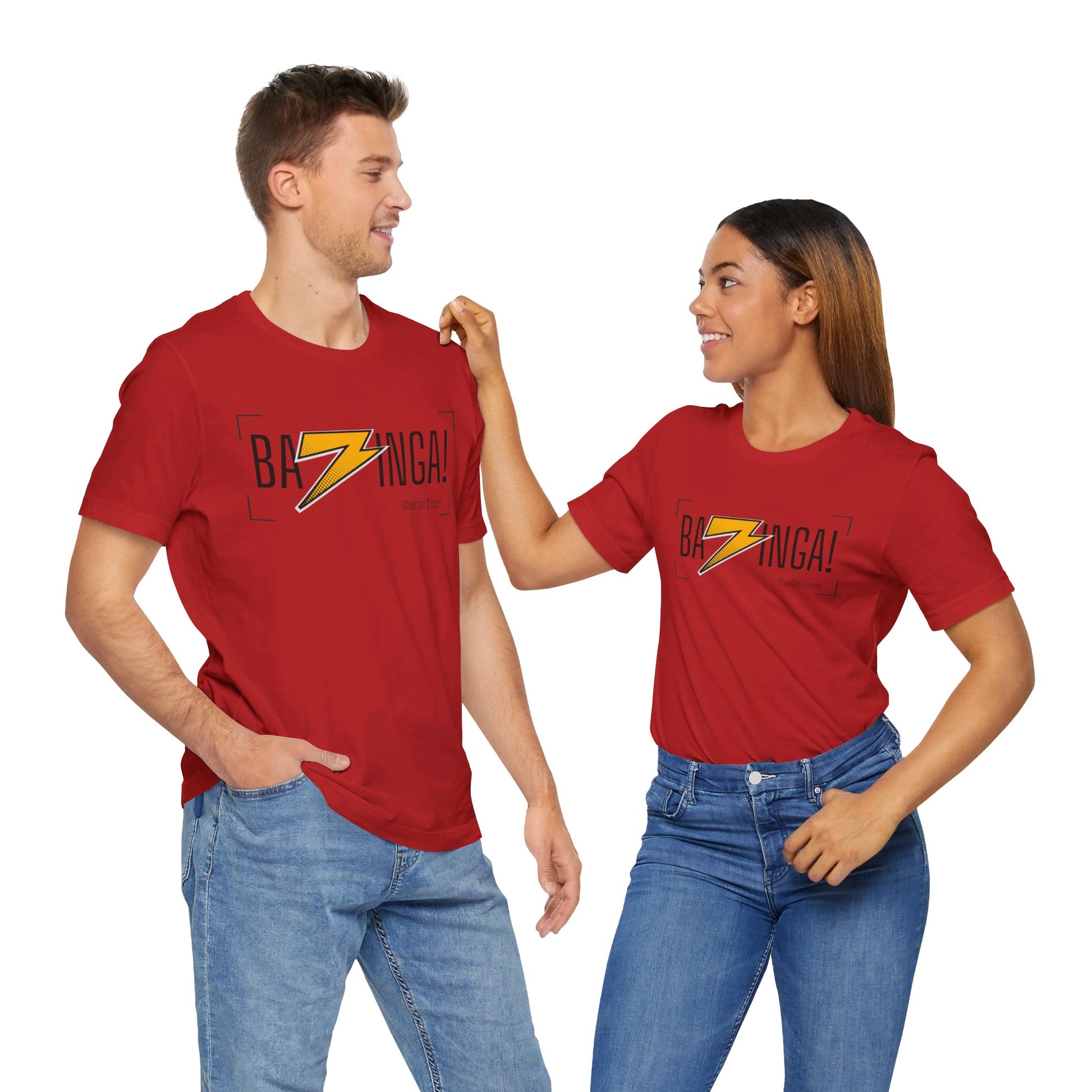 Bazinga! Sheldon's Head T-Shirt – Officially Licensed Big Bang Theory Merch