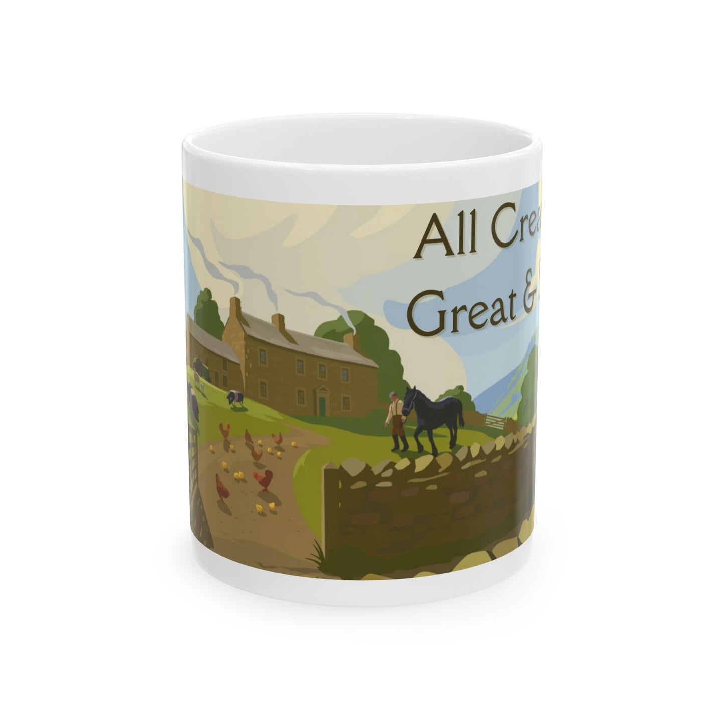 all creatures great and small mug