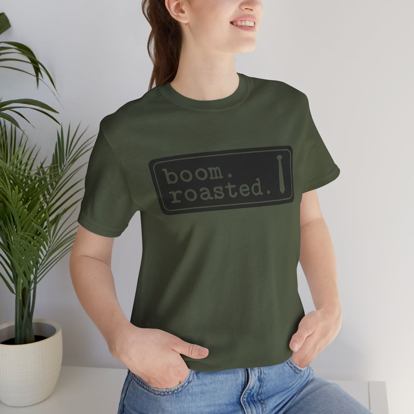 boom roasted t-shirt