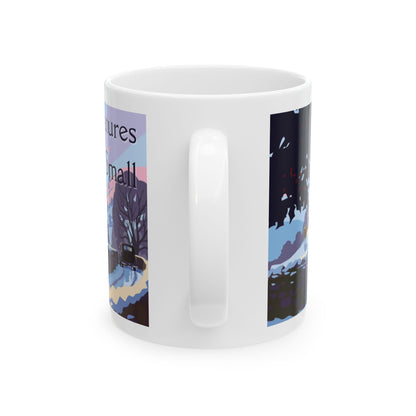 Winter Landscape - All Creatures Great and Small Coffee Mug
