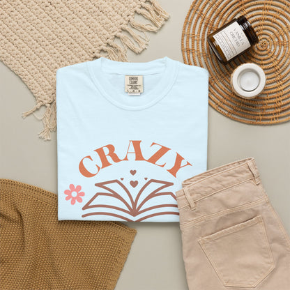 Crazy Book Lady Oversized T-shirt - Book Lovers
