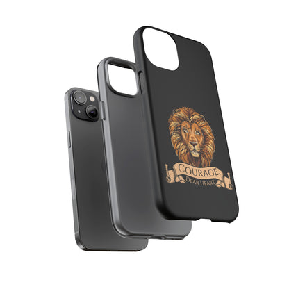 Aslan Courage Dear Heart Phone Case - Book Lovers