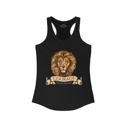 Aslan Courage Dear Heart Racerback Tank - Chronicles of Narnia