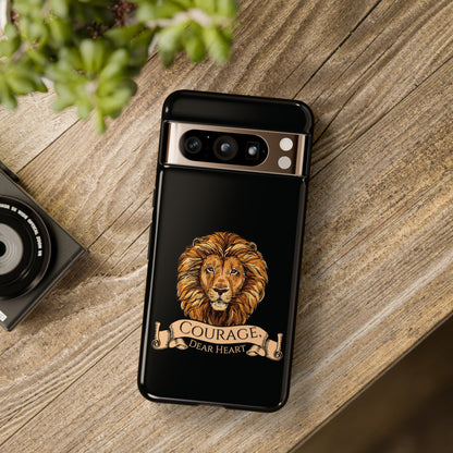 Aslan Courage Dear Heart Phone Case - Book Lovers