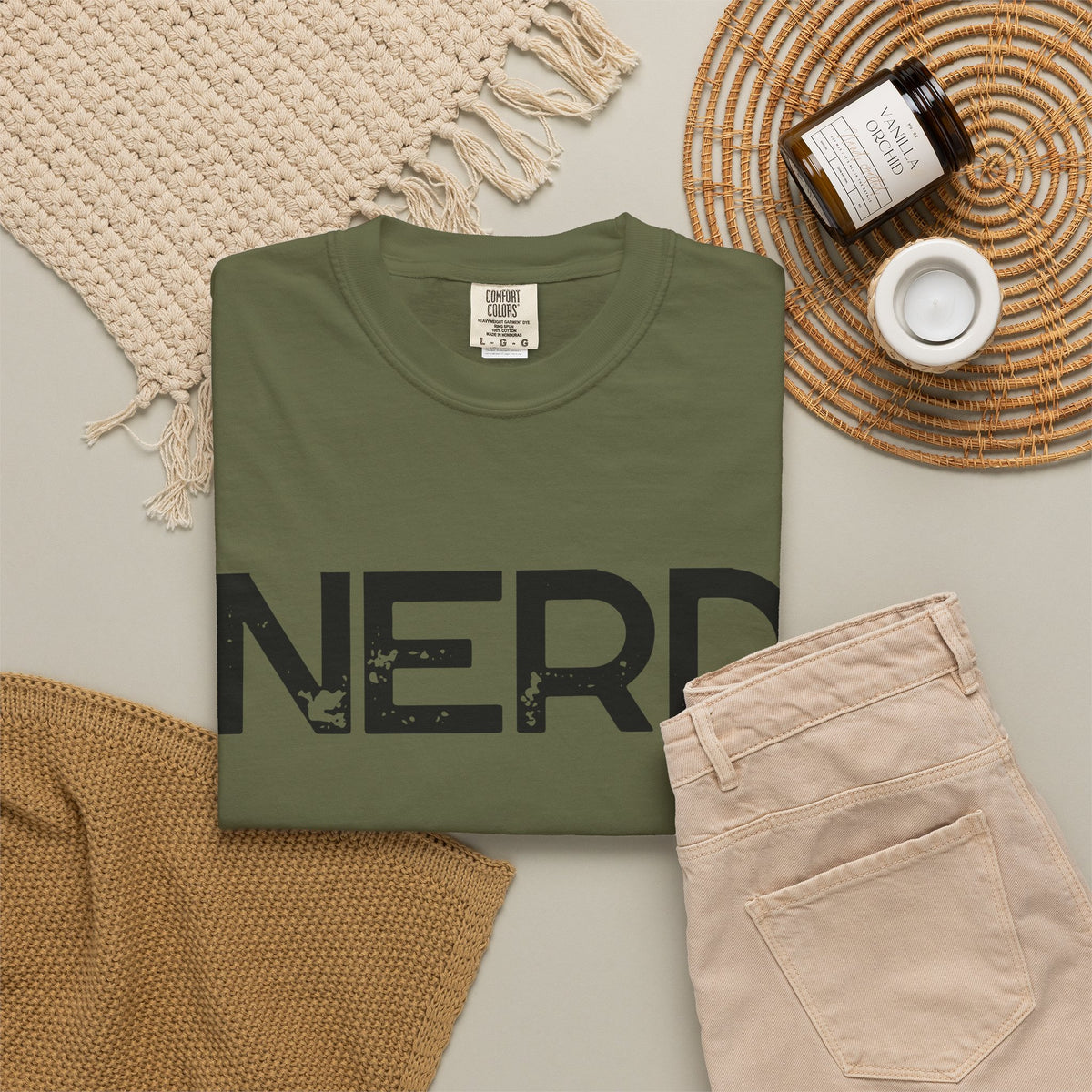 Grunge Oversized Unisex Fit - Nerd T-shirt