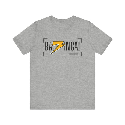 Bazinga! Sheldon Cooper T-shirt - Big Bang Theory