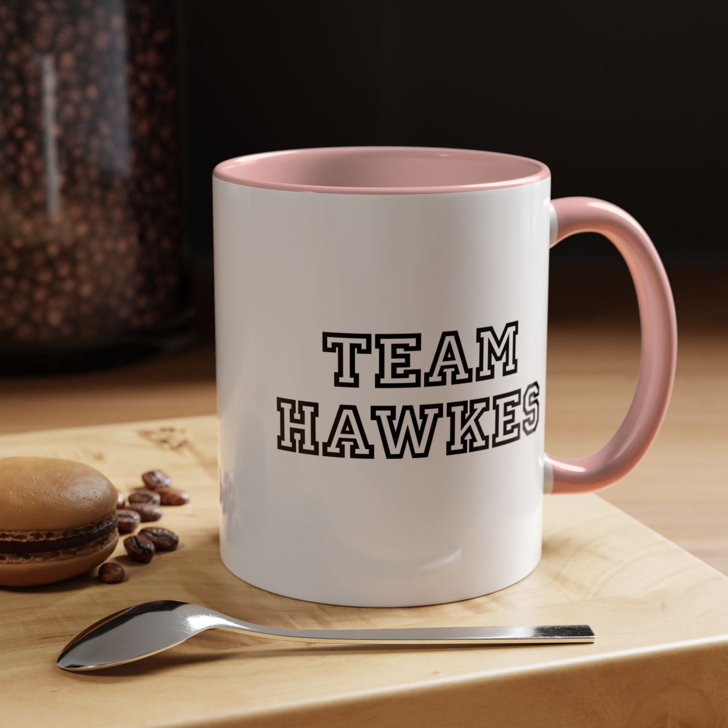 Team Hawkes - Emma M Lion Coffee Mug