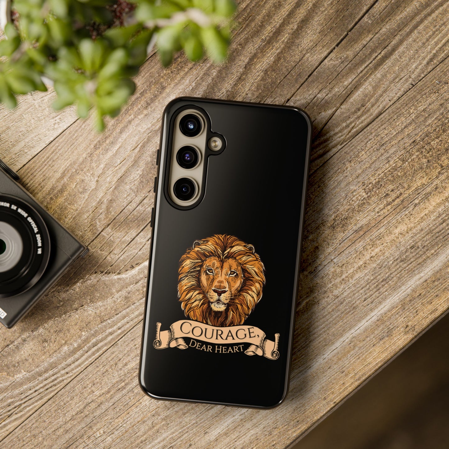 Aslan Courage Dear Heart Phone Case - Book Lovers