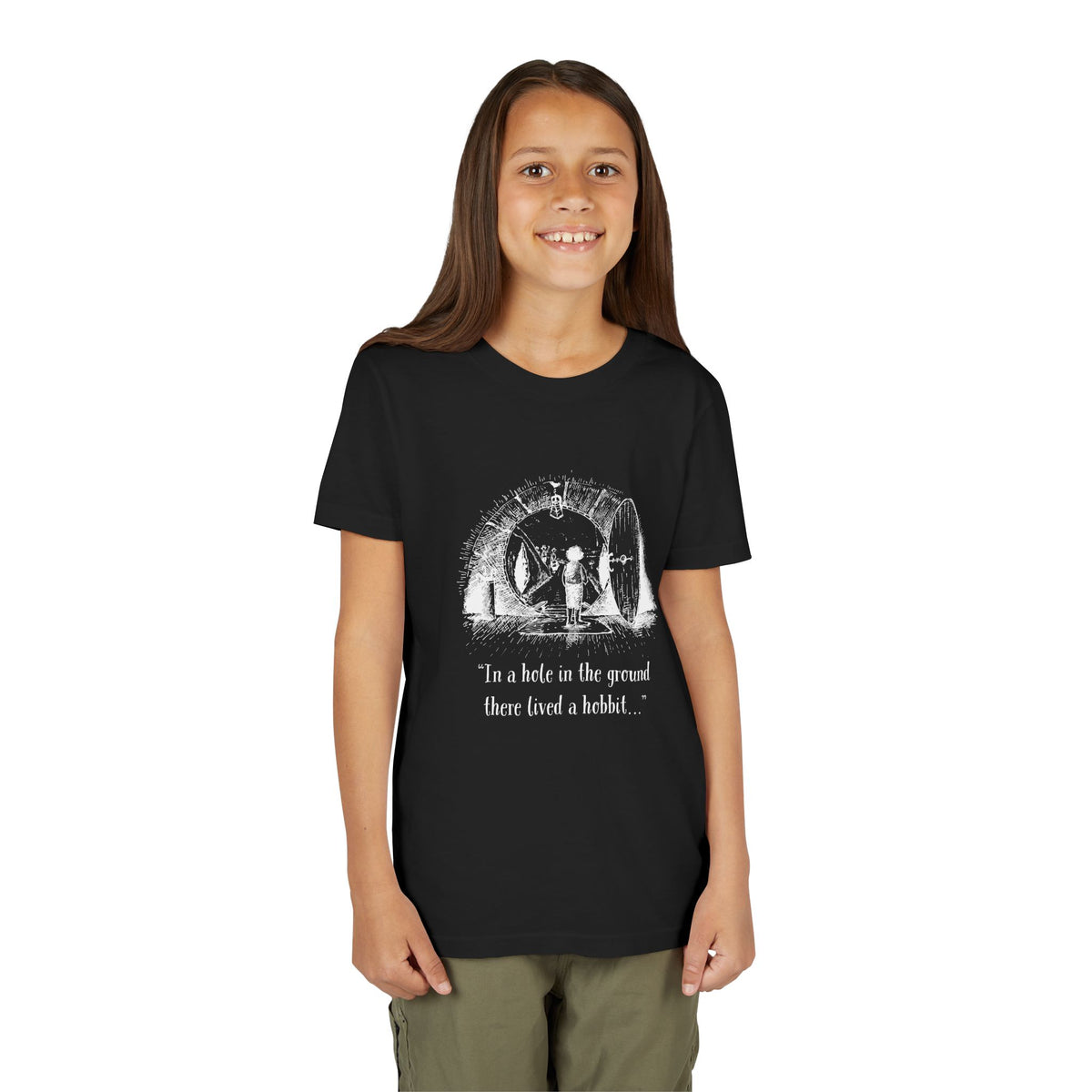 In a Hole in the Ground There Lived a Hobbit - Lord of the Rings Kids’ Tee