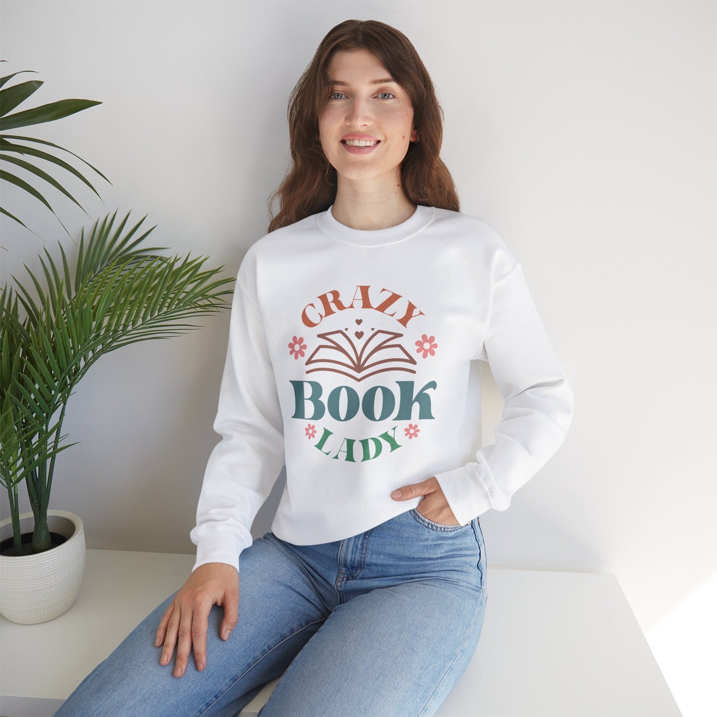 Crazy Book Lady Sweatshirt - Book Lovers