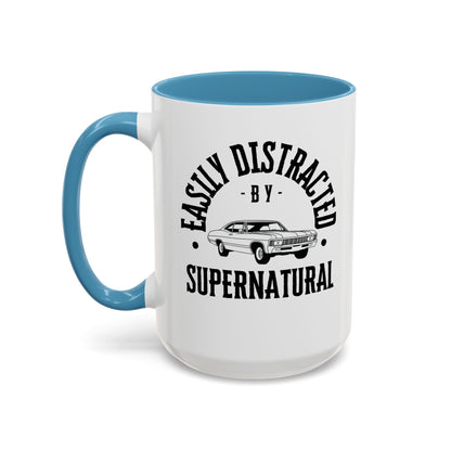 Easily Distracted by Supernatural Coffee Mug