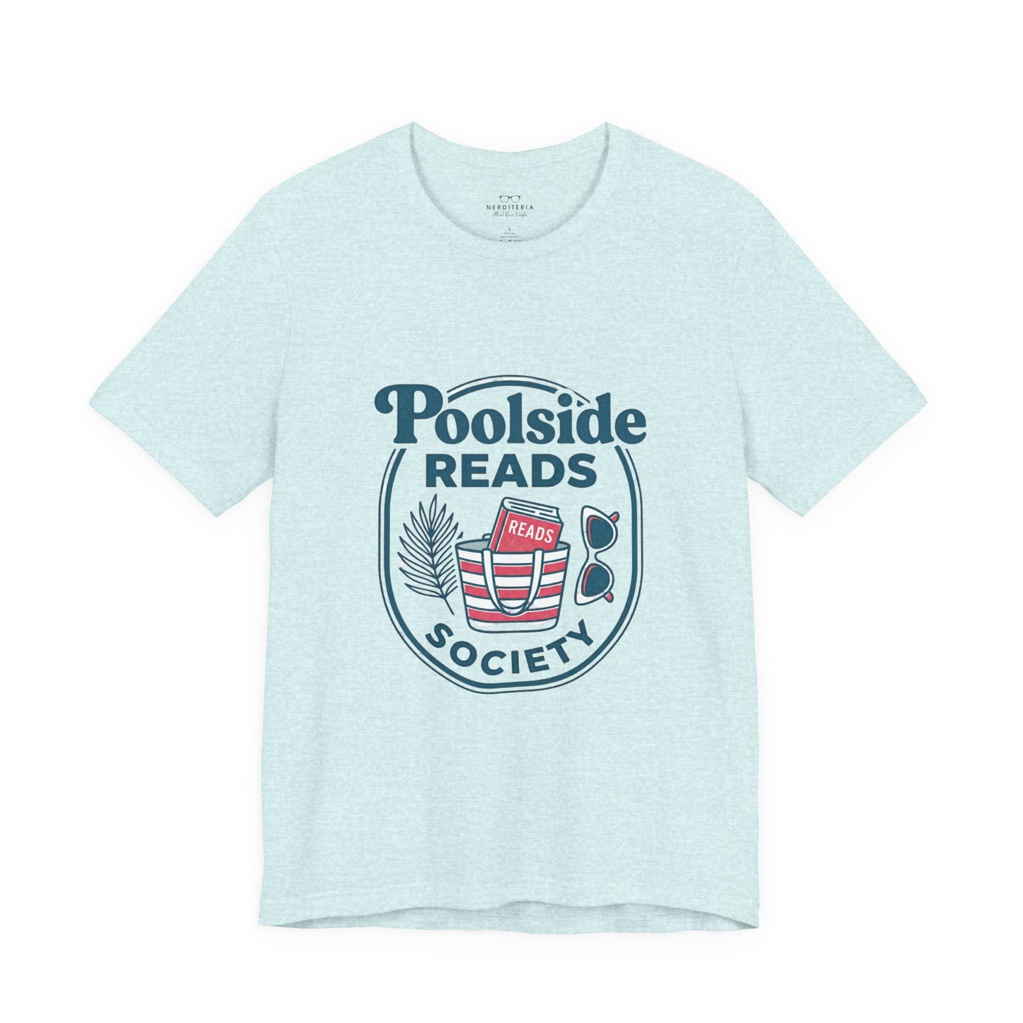 Poolside Reads Tee | Book Girl Summer - Book Lover T-Shirt