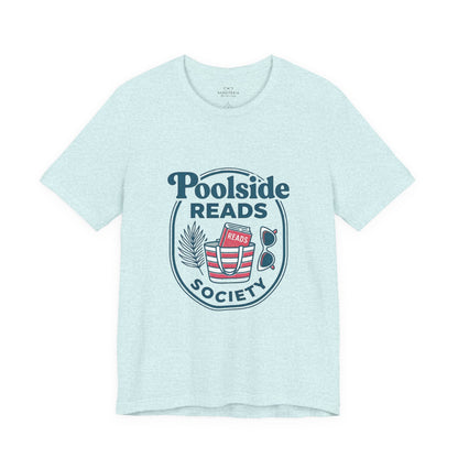 Poolside Reads Tee | Book Girl Summer - Book Lover T-Shirt