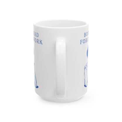 Born to Read Forced to Work - Book Lovers Coffee Mug