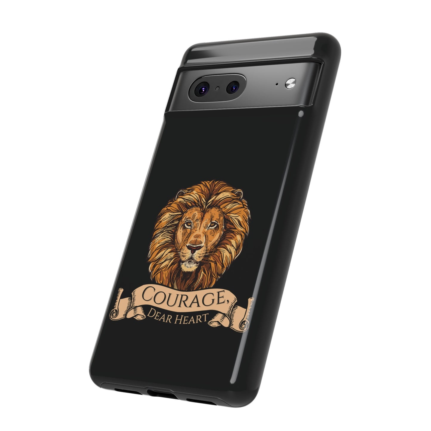 Aslan Courage Dear Heart Phone Case - Book Lovers