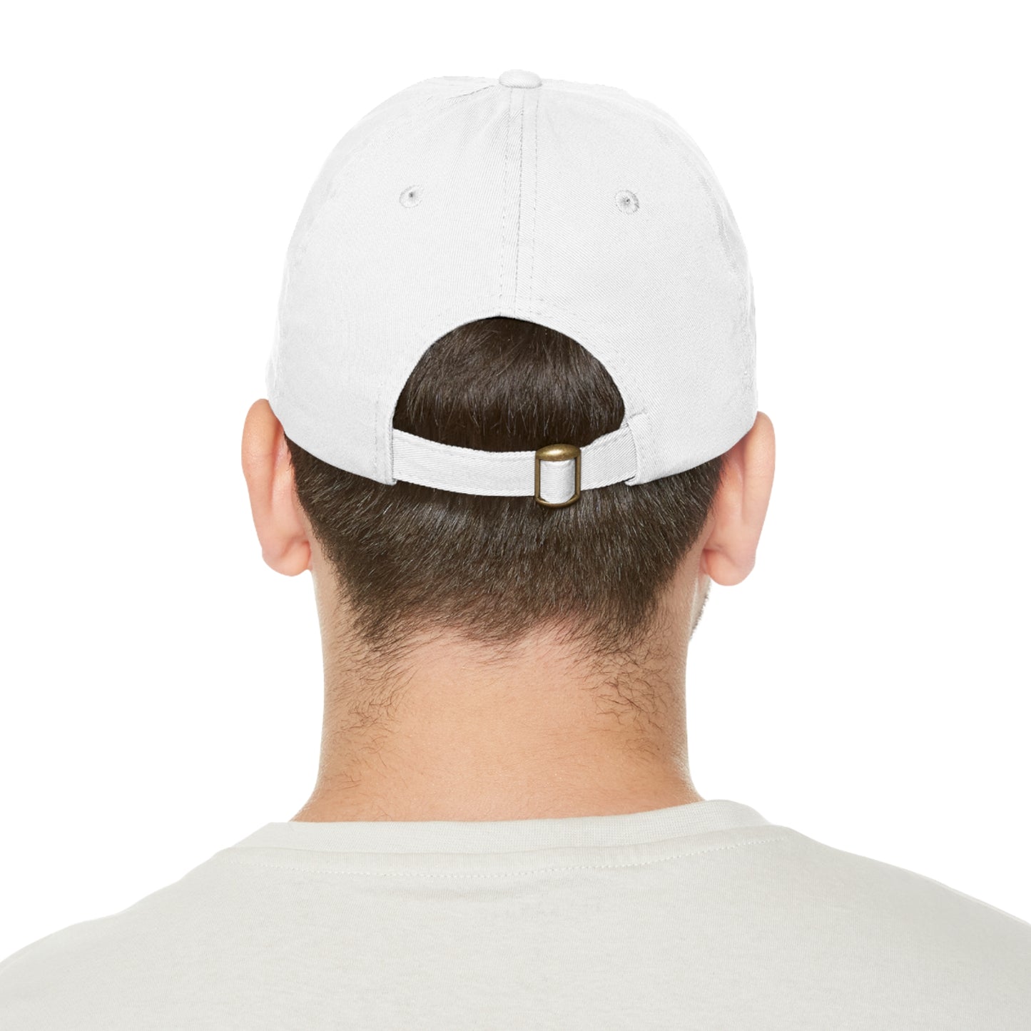 Band Dad Hat with Leather Patch
