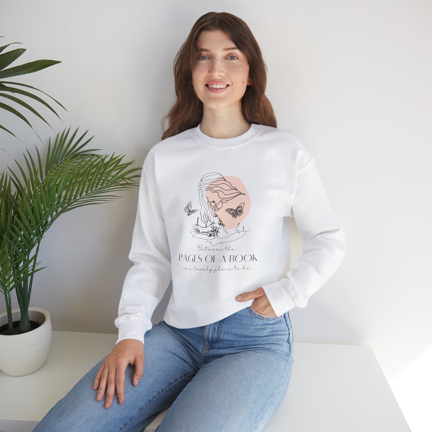 Between the Pages of a Book Sweatshirt - Book Lovers