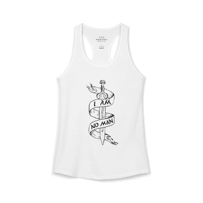 I Am No Man Women's Racerback Tank Top - Lord of the Rings