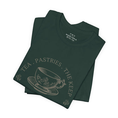 Reed & Rite Tea Shop - Emma M Lion T-Shirt
