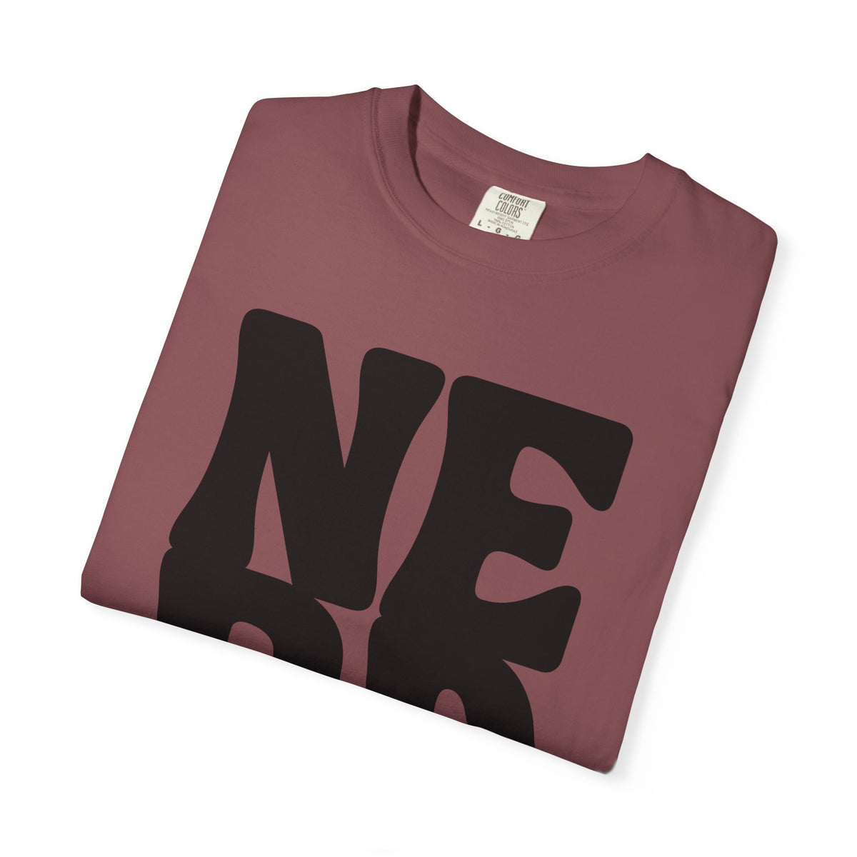 Block Letters Oversized Unisex - Nerd T-shirt