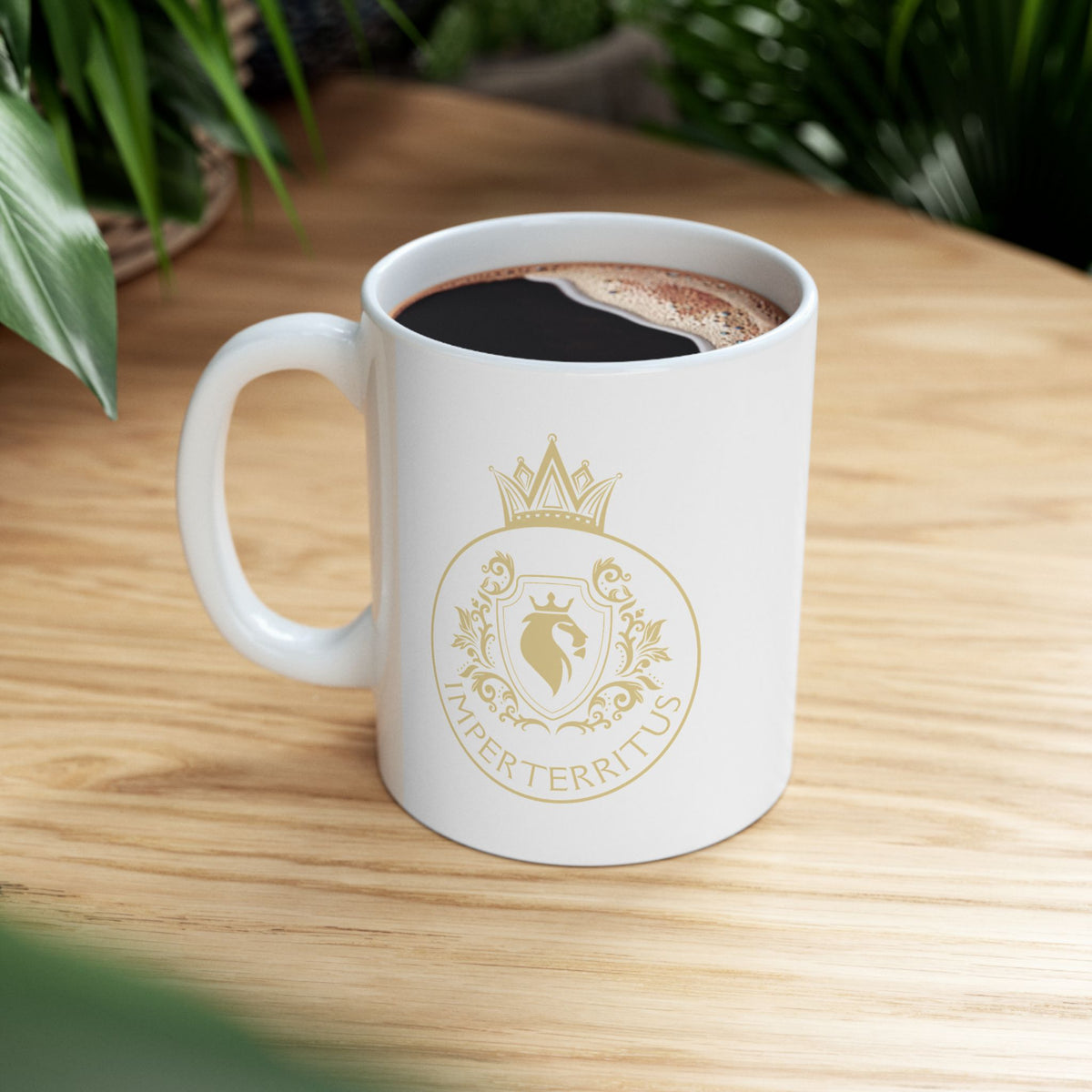 Well! - Emma M Lion Coffee Mug