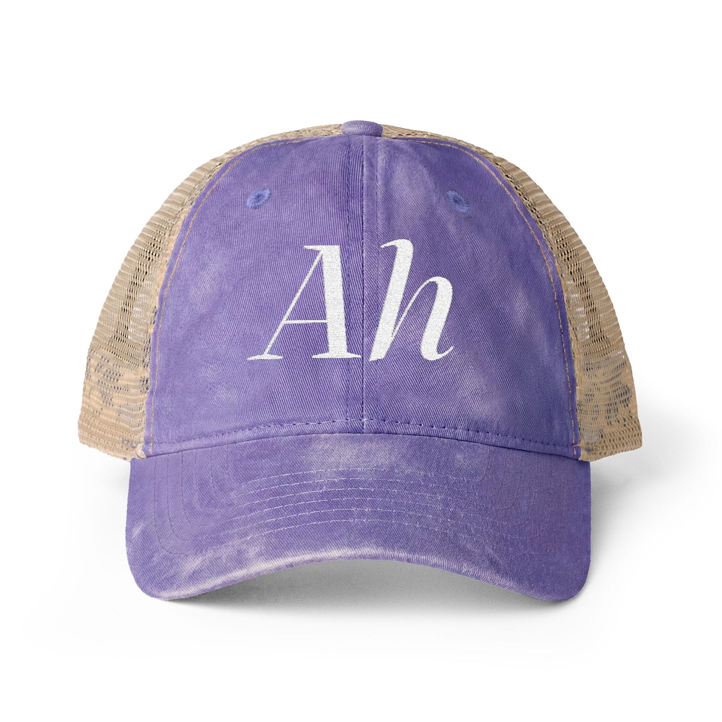 Ah - Emma M Lion Women's Mesh-Back Ponytail Cap
