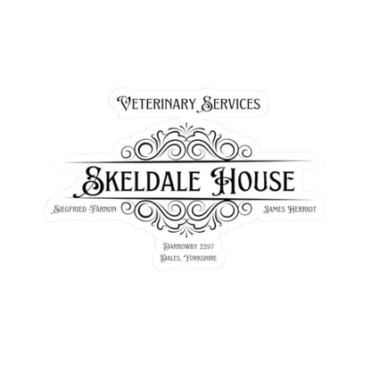 Skeldale House Vinyl Stickers - All Creatures Great and Small