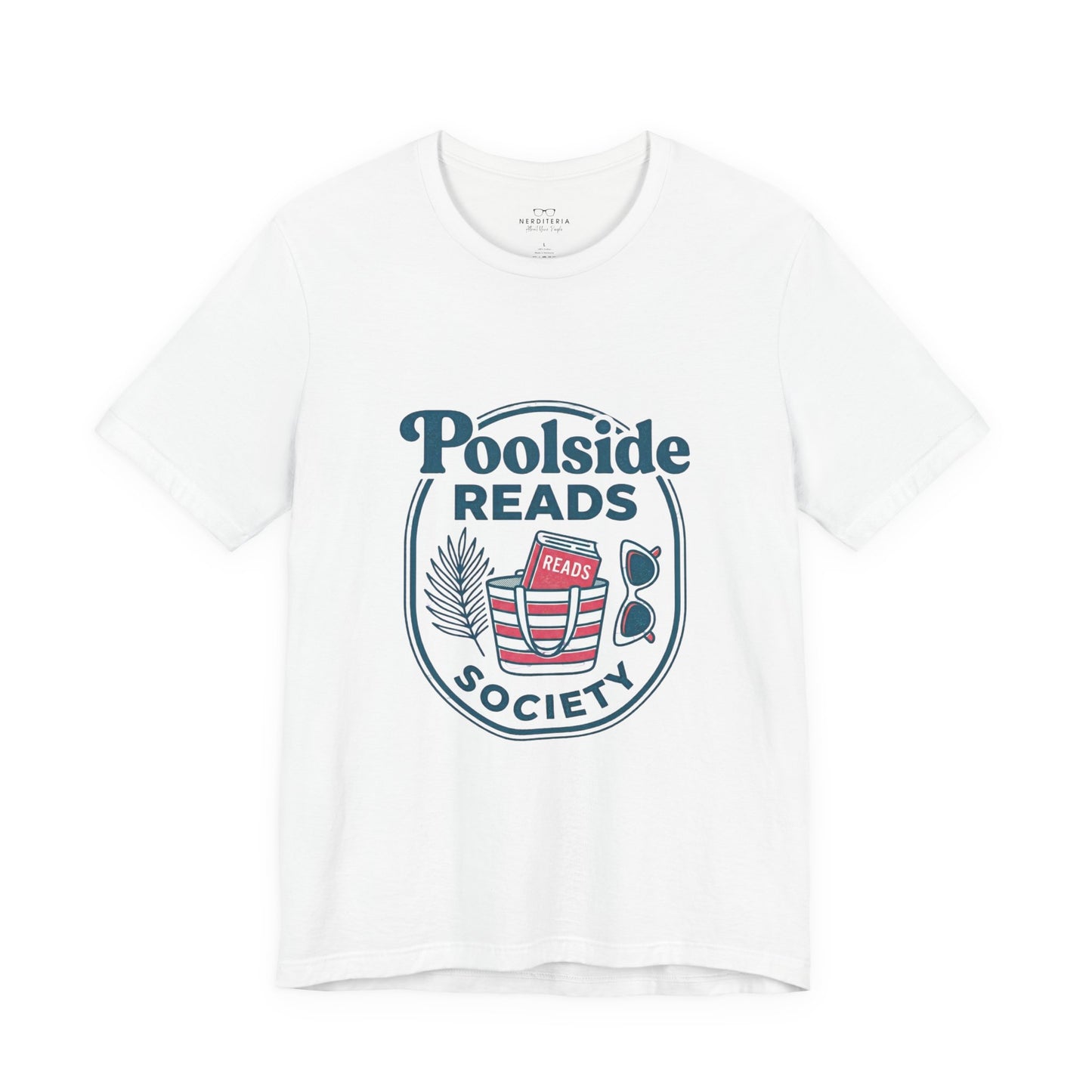 Poolside Reads Tee | Book Girl Summer - Book Lover T-Shirt