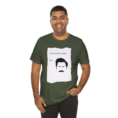 Ron Swanson Permit T-shirt - Parks & Rec