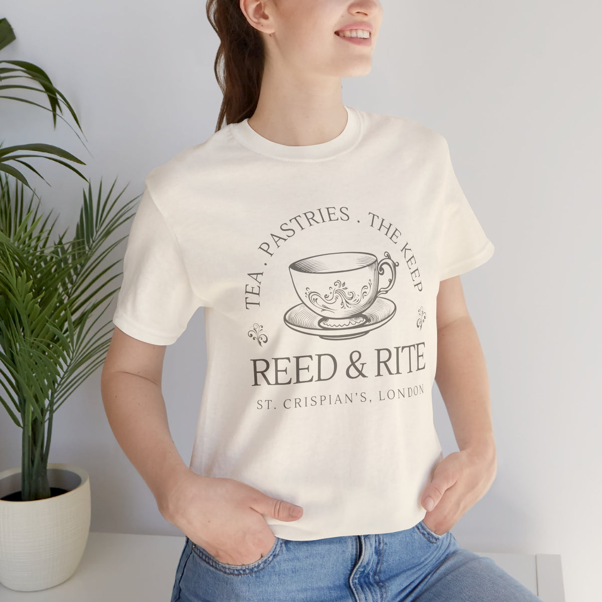 Reed & Rite Tea Shop - Emma M Lion T-Shirt