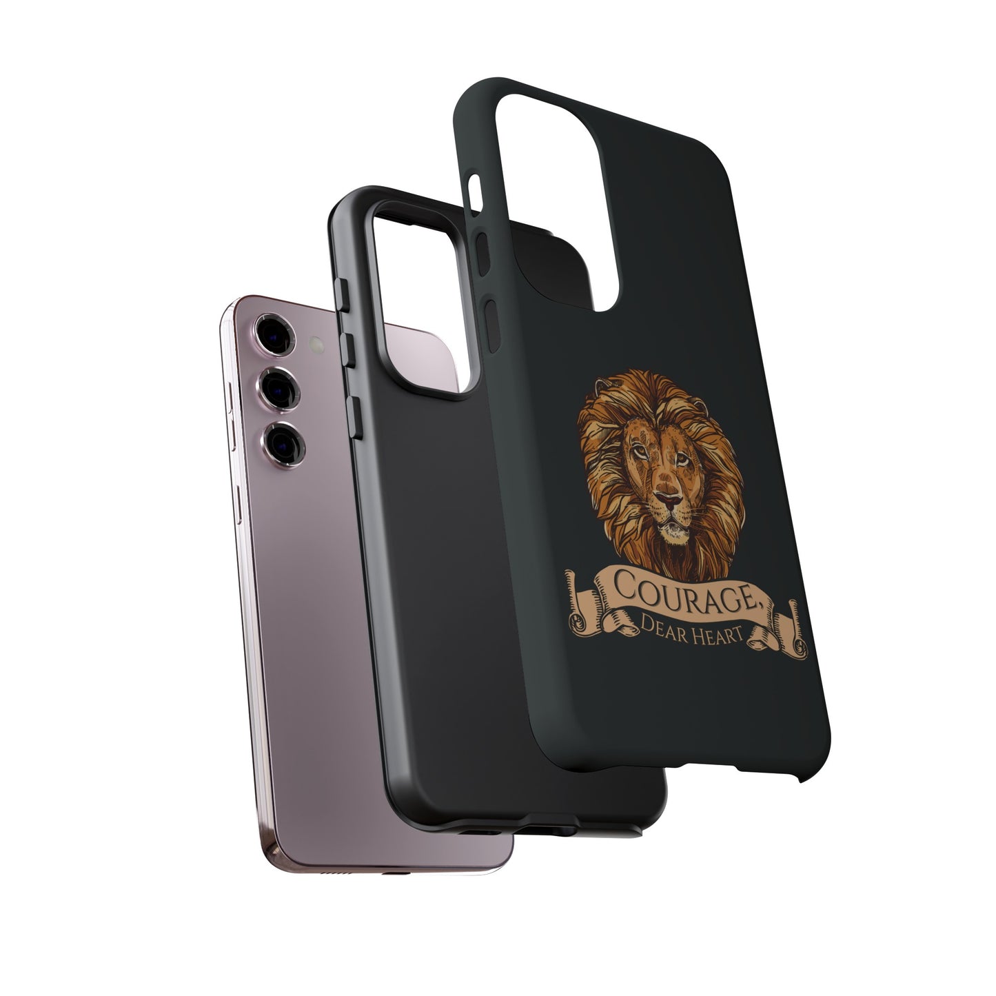 Aslan Courage Dear Heart Phone Case - Book Lovers