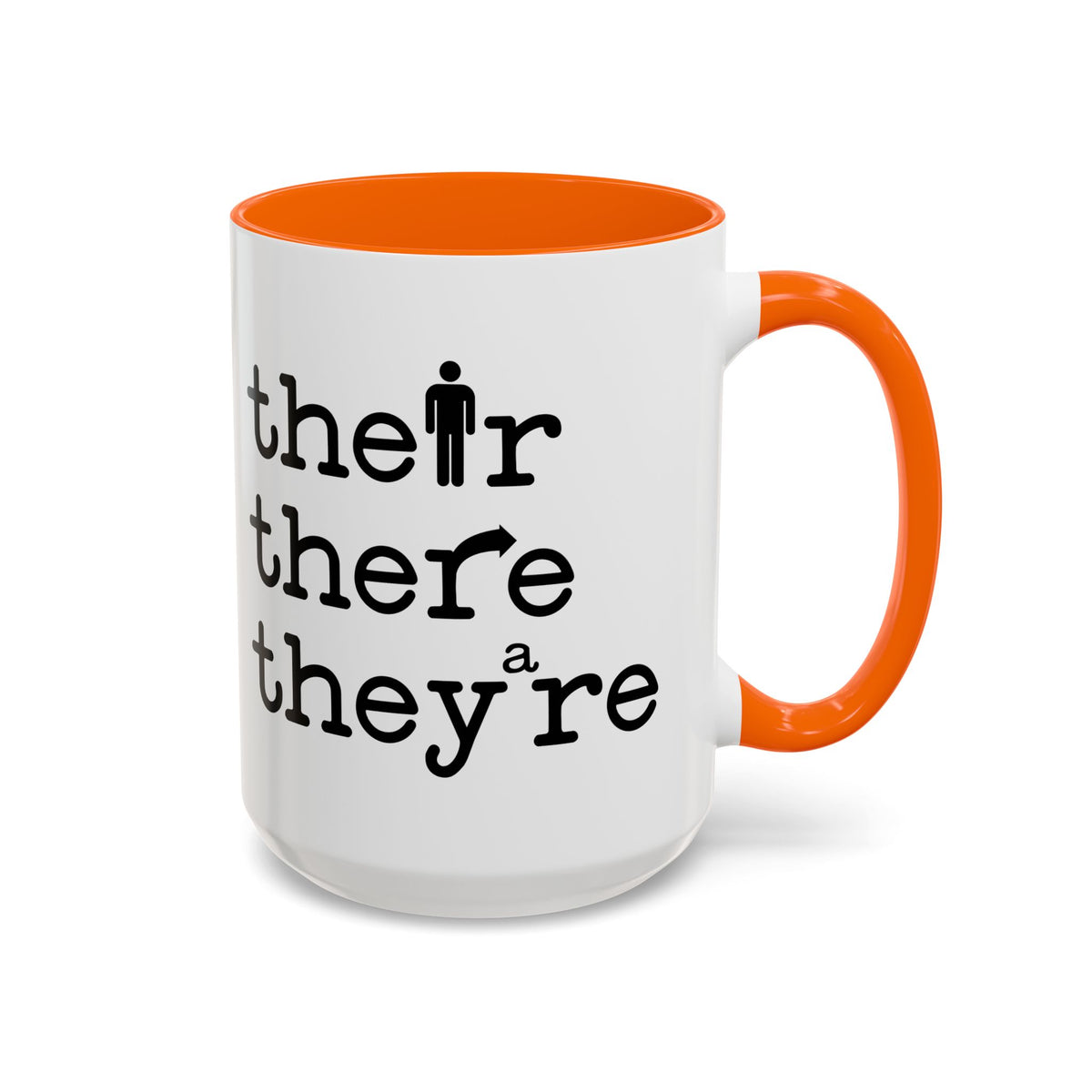 Their, There, They're Coffee Mug