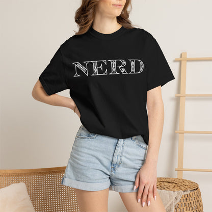 Floral Oversized Nerd T-shirt