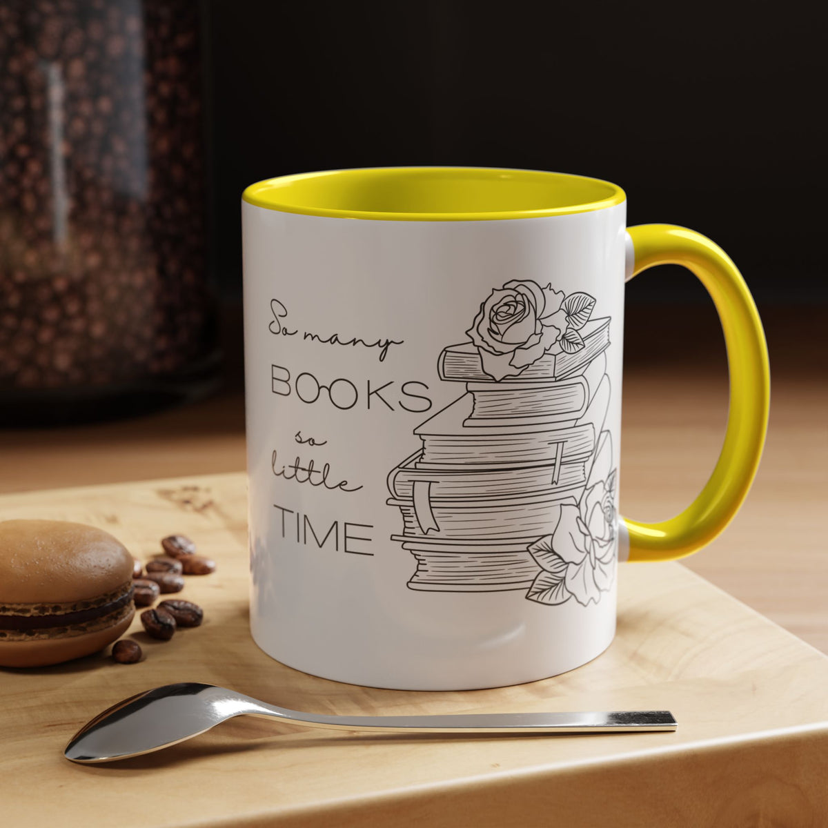 So Many Books So Little Time - Book Lovers Coffee Mug