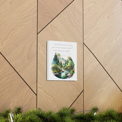 His Grief Will Teach Him Wisdom Canvas Gallery Wrap - Lord of the Rings Wall Art