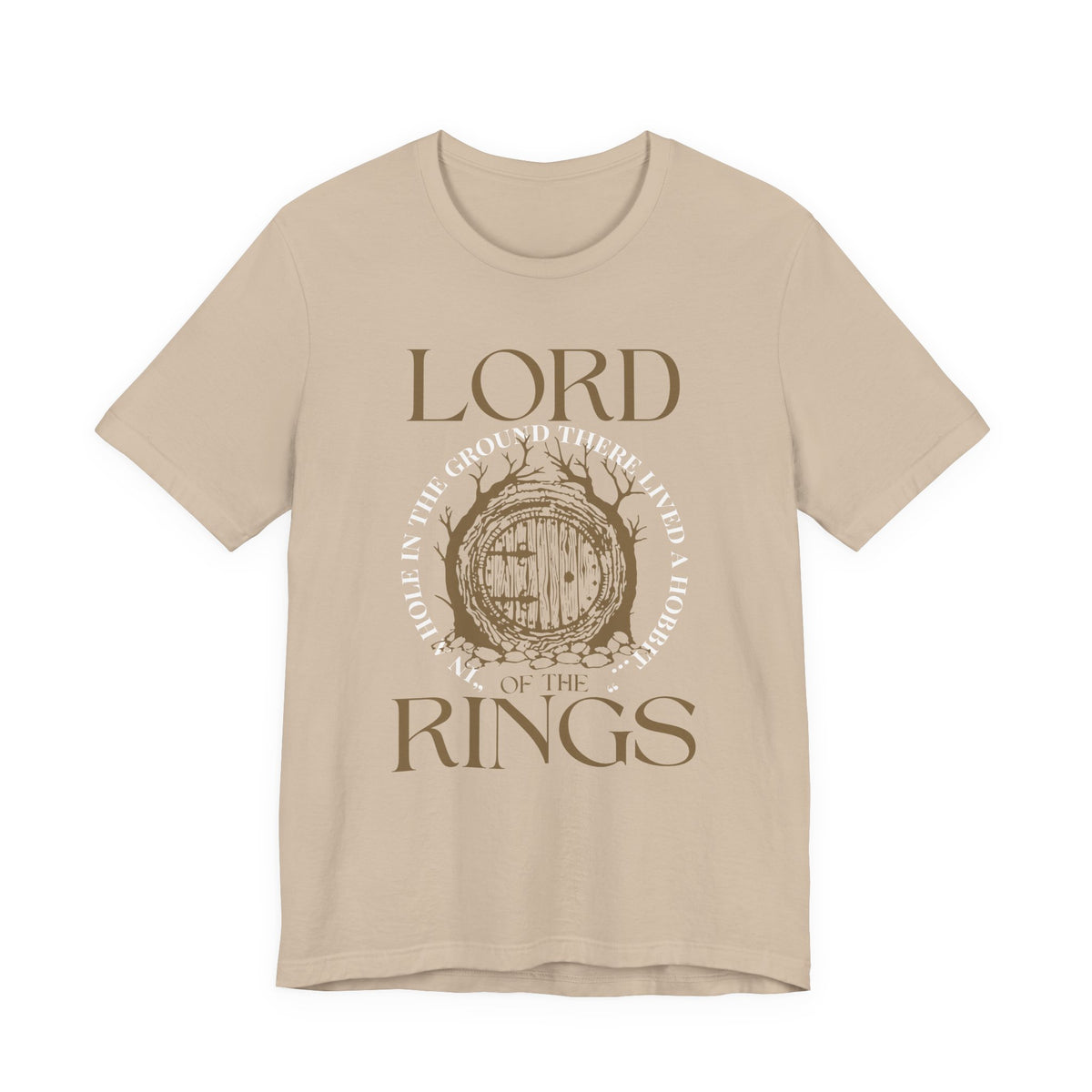 Hobbit Hole Design - Lord of the Rings T-Shirt
