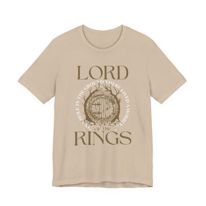 Hobbit Hole Design - Lord of the Rings T-Shirt