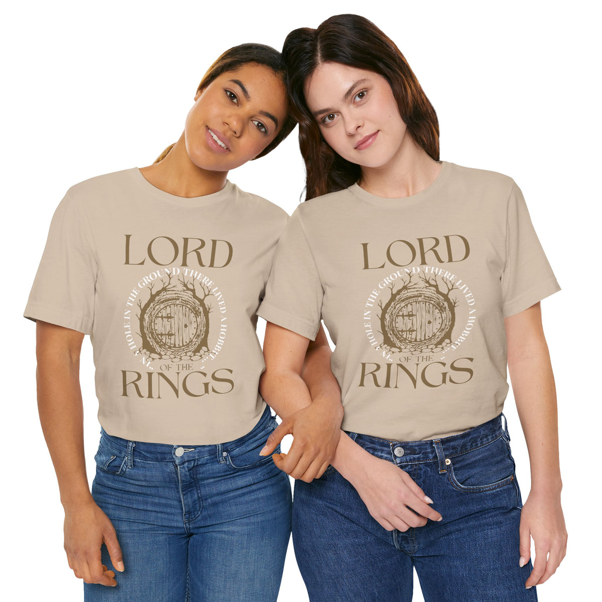 Hobbit Hole Design - Lord of the Rings T-Shirt