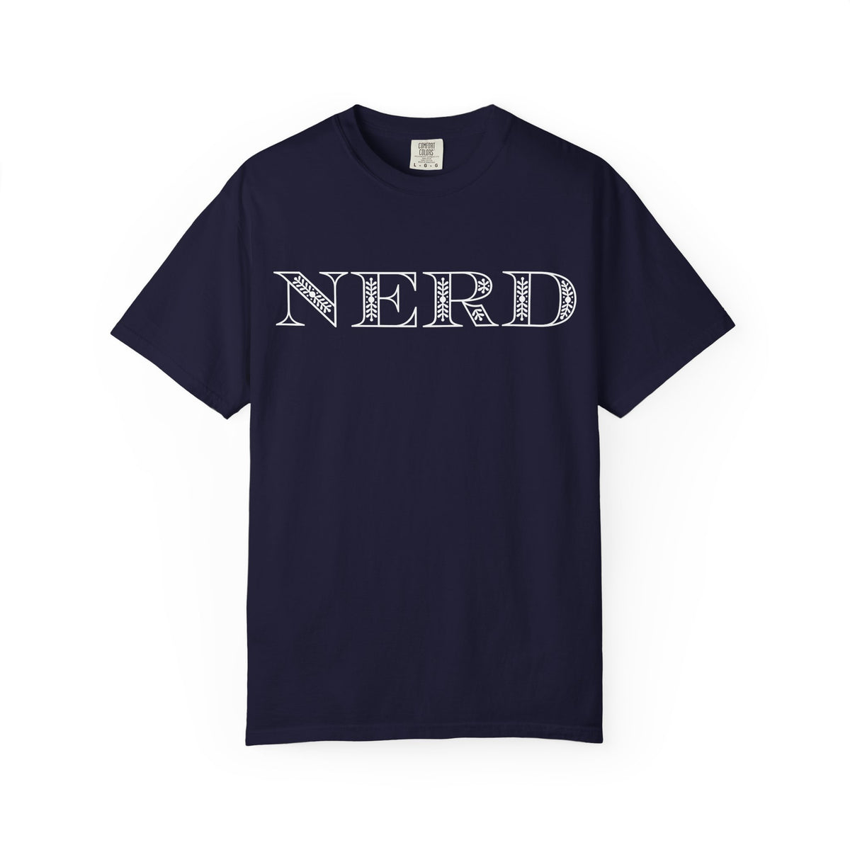 Floral Oversized Nerd T-shirt